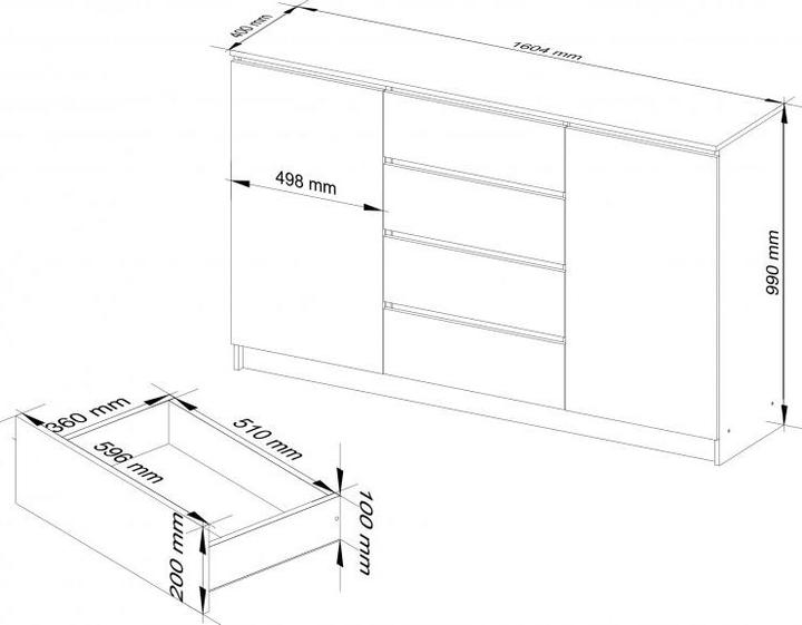 Actual product image Akord Furniture Factory OP0LK-1.001