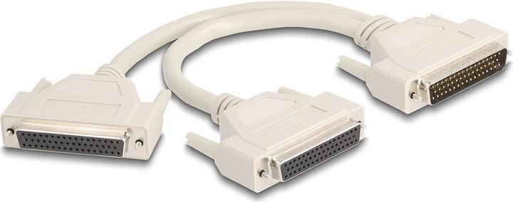 Produktbild Delock Adapter Y-Kabel Splitter D-Sub HD 50 Pin Stecker zu 2