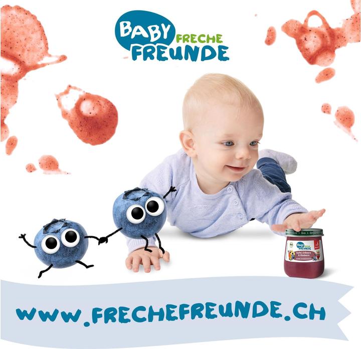 Produktbild Freche Freunde Apfel Erdb Blaub 6M (120 g)