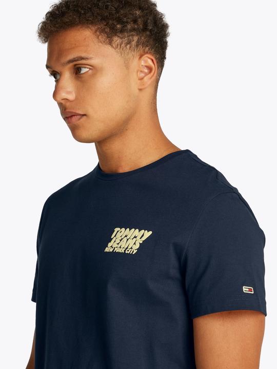 Actual product image Tommy Jeans Tjm Slim Bubble Print Ss Tee Ext (S)