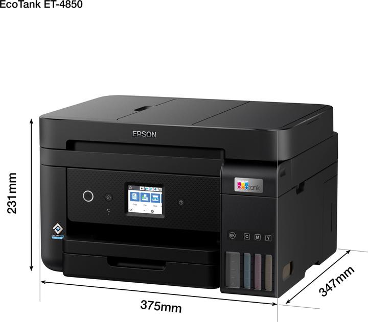 Actual product image Epson EcoTank ET-4850 (Ink tank, Colour)