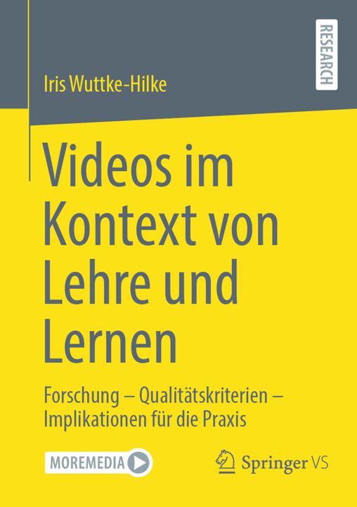 Actual product image Videos im Kontext von Lehre und Lernen (Iris Wuttke-Hilke, 2023)
