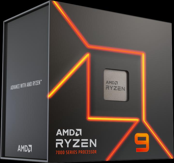 Actual product image AMD Ryzen 9 7900X (AM5, 4.70 GHz, 12 -Core)