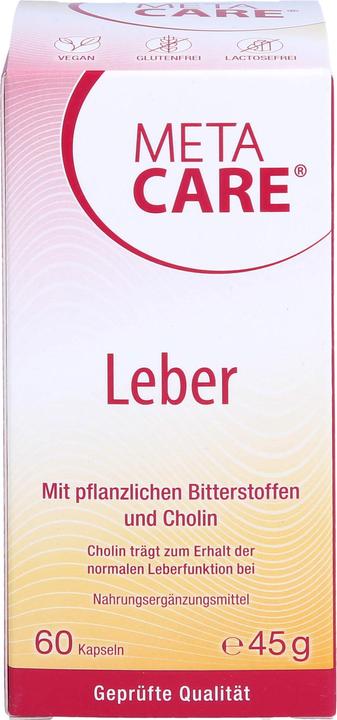 Image du produit Meta Care Gélule de foie (60 pièce(s), Capsules, 78 g)