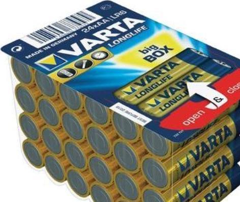 Produktbild Varta Longlife (24 Stk., AA, 2750 mAh)