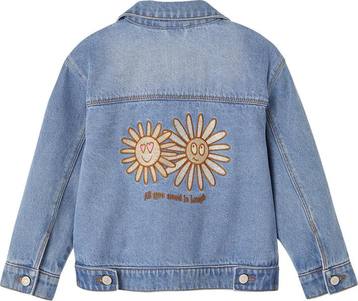 Immagine prodotto Vertbaudet Giacca di jeans da bambina con fiori (86)