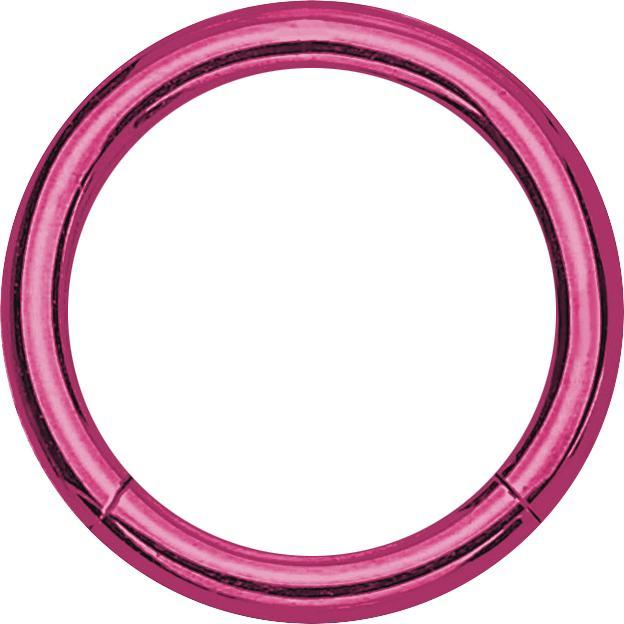 Immagine prodotto Star Piercing Anello micro segmento rosa (senza ottone, Acciaio chirurgico 316L)