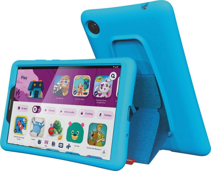 Lenovo Tab M7 Gen 3 avec housse de protection pour enfants (WLAN uniquement, 7", 32 Go, Iron Grey)