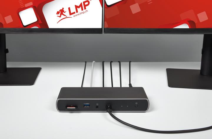 Actual product image LMP ThunderDock (USB-C, 10 Ports)