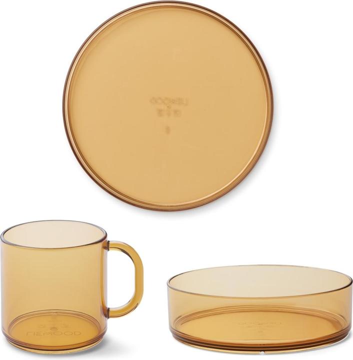 Image du produit Liewood Siva Set de vaisselle Mustard