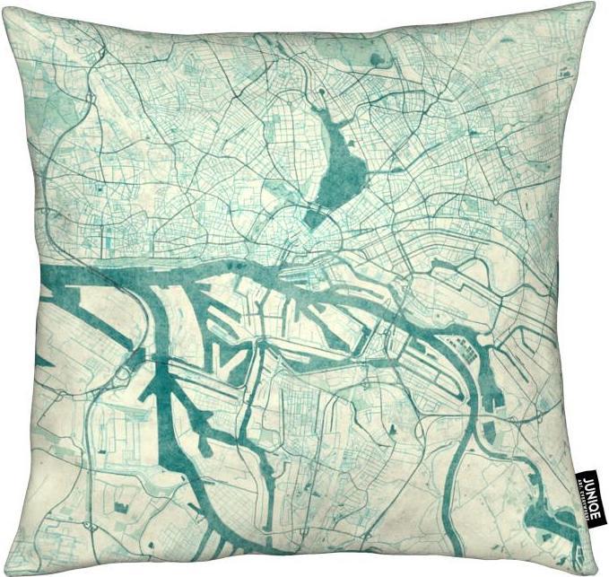 Immagine prodotto Juniqe Mappa della città di Amburgo (40 x 40 cm)