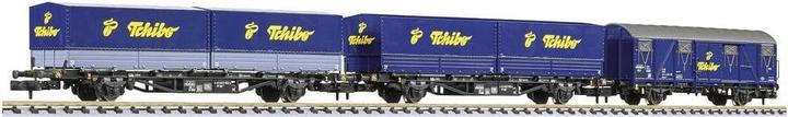 Immagine prodotto Liliput DB Set di 3 pezzi treno Tchibo vari vagoni merci (Traccia N)