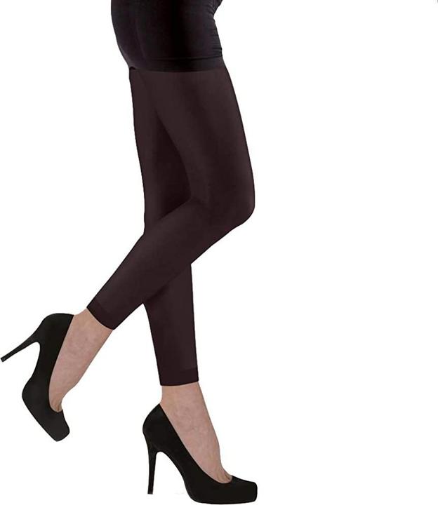 Produktbild Silky Opaque 70 Denier Strumpfhose ohne Füsse Leggings blickdicht (70 DEN, M)