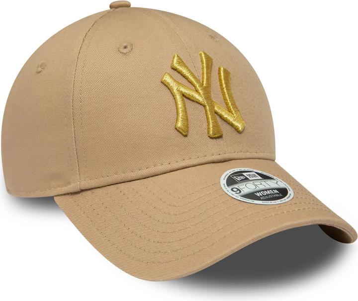Produktbild New Era 9Forty Damen Cap - Metallic New York Yankees Camel