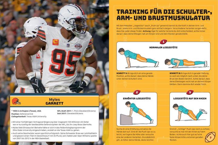 Image du produit Football américain - Entraînez-vous comme les pros de la NFL (Allemand, Éditions Schwager & Steinlein, Hendrik Kranenberg, Sabine Janatschek, Nicole Lindenroth, Jan Connecteur, 2024)