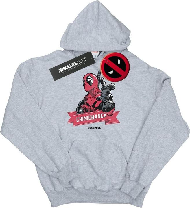 Produktbild Deadpool Chimichanga Finger Kapuzenpullover (L)
