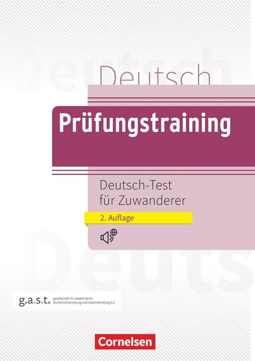 Image du produit Entraînement à l'examen d'allemand. Test d'allemand pour immigrants. Cahier d'exercices (Allemand, Dieter, Hommes, 2010)