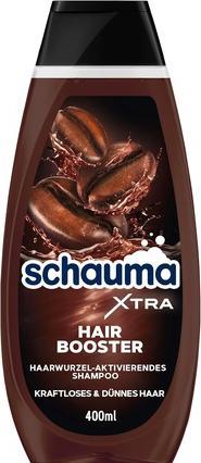 Schwarzkopf Schauma Koffein Shampoo Hair Booster 400ml - Hilft, Haarausfall zu reduzieren (400 ml)