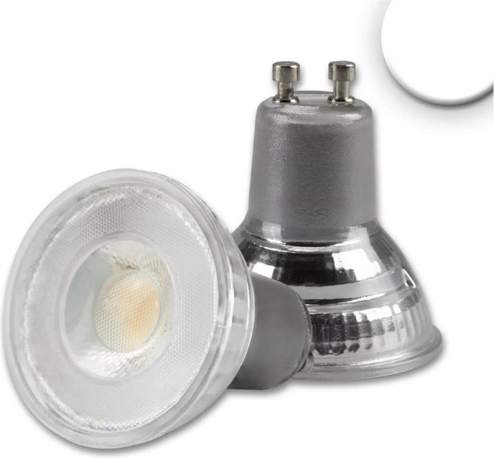 Isoled silver (GU10, 5 W, 460 lm, 1 x, E)