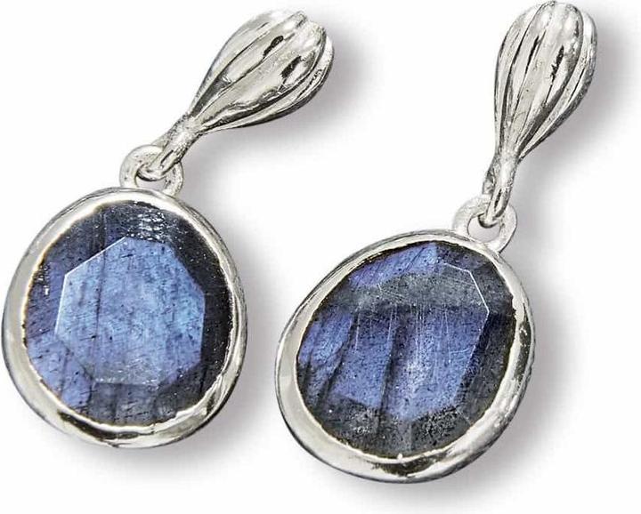 Immagine prodotto Loberon Orecchini Chantoux blu/argento (Argento 925, Labradorite)