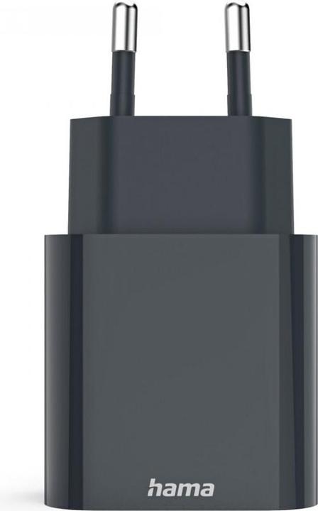 Produktbild Hama Schnellladegerät, USB-C, Power Delivery (PD), 20 W, Anthrazit (20 W)