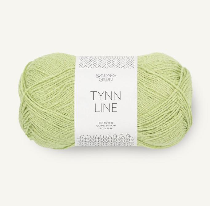 Produktbild Sandnes Garn Tynn Line col. 9523 lime punch ca. 220 m 50 g (220 m)