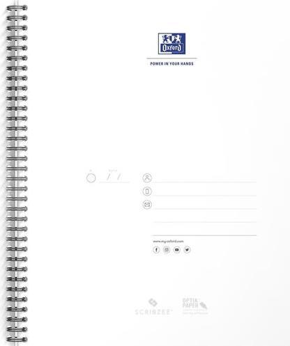 Actual product image Oxford Writing Pad A4, Squared, Multi-coloured (A4, Checked)