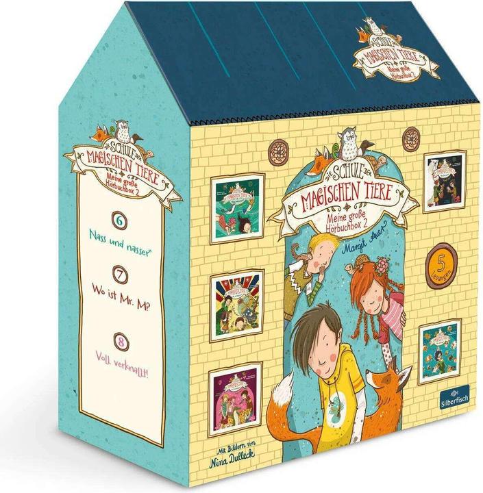 Actual product image The School of Magical Animals - My Great Audiobook Box 2 (Margit Auer, Andreas happy, Robert Missler, German)