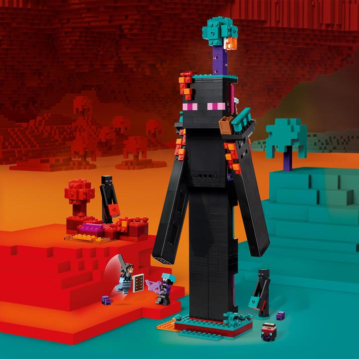 Produktbild LEGO Der Enderman-Turm (21279, LEGO Minecraft)