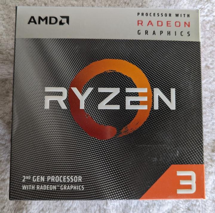 Actual product image AMD Ryzen 3 3200G (AM4, 3.60 GHz, 4 -Core)