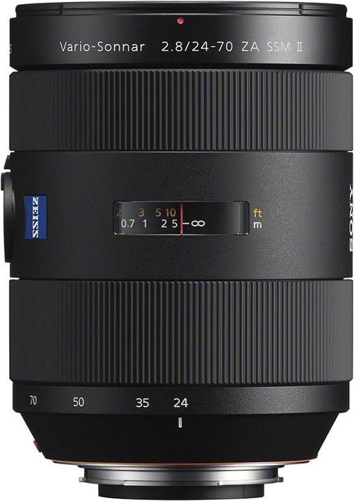 Actual product image Sony E 24-70mm f/2.8 ZA SSM II (Sony A, full size)