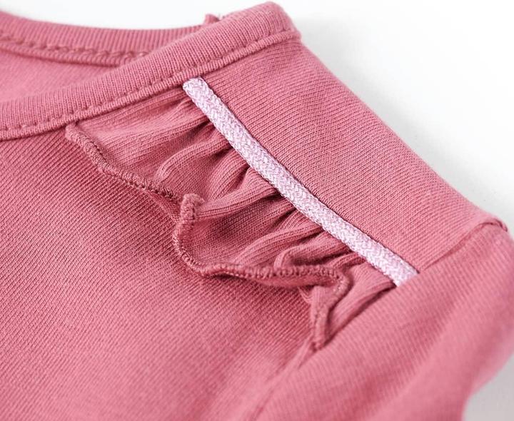 Immagine prodotto VidaXL Camicia da bambino a maniche lunghe rosa lampone 116,Materiale: 95 (116)