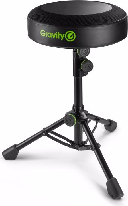 Gravity FD SEAT 1 Round musician stool (Drummer's seat)