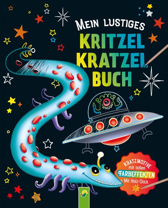 Produktbild Mein lustiges Kritzel-Kratzel-Buch (Deutsch, Mia Steingräber, Schwager & Steinlein Verlag, 2019)
