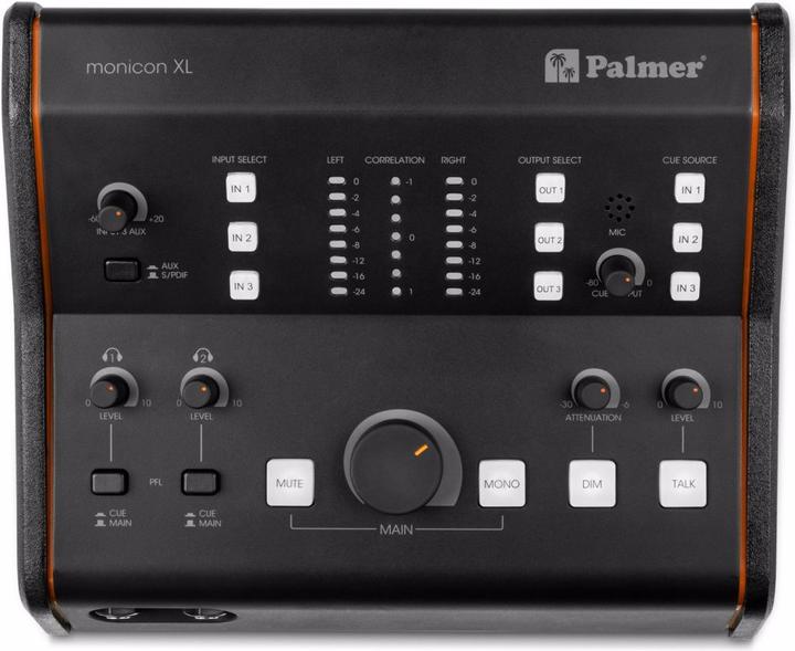 Actual product image Palmer Audio MONICON XL Active Studio Monitor Controller (Monitor controller)