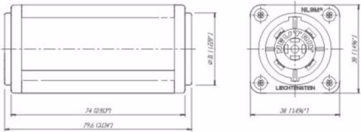 Produktbild Neutrik L 8 MM Adapter Speakon