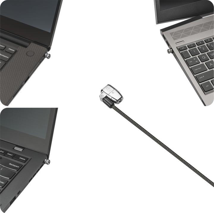 Produktbild Kensington Sicherheitsschloss ClickSafe 2.0 3-in-1 Universal