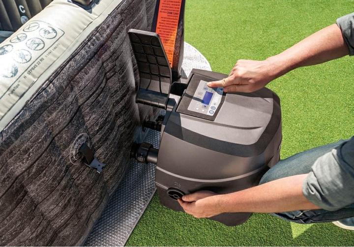 Produktbild Intex 6-Person Greystone Deluxe Square Bubble Spa Set