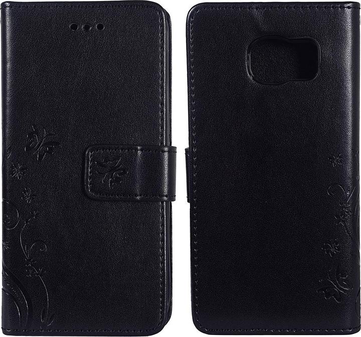 Produktbild König Design Schutz Handy Hülle für Samsung Galaxy S7 Edge Case Cover Tasche Wallet Etui Neu (Samsung Galaxy S7 Edge)