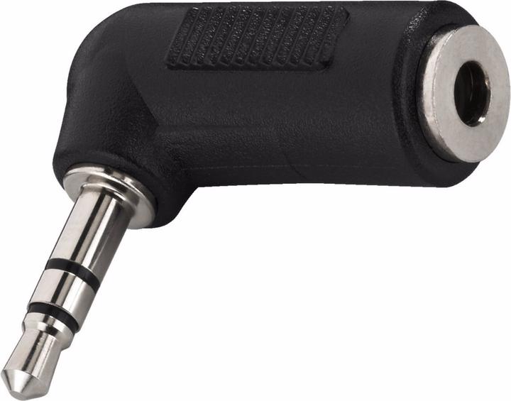 Produktbild Monacor Winkeladapter 3.5mm f - 3.5mm m Stereo