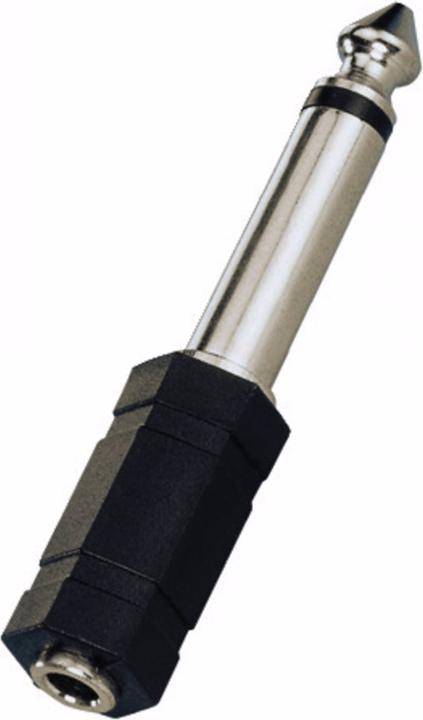 Monacor Uebergangsstueck 6.3mm mono M / 3.5mm mono F