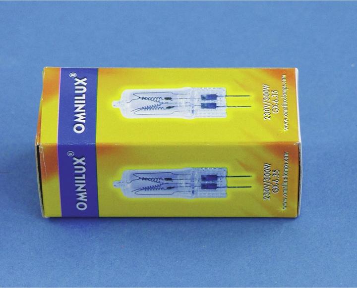 Actual product image Omnilux 230V/300W GX-6,35 75h 3200K (300 W)