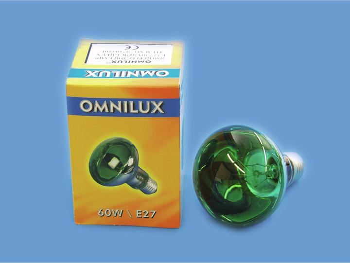 Image du produit Omnilux R80 230V/60W E-27 vert (60 W, E27)