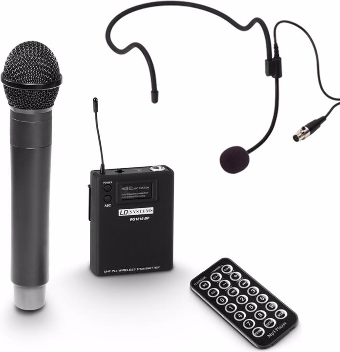 Actual product image LD Systems ROADBUDDY 10 HBH 2 B6 Battery Powered Bluetooth Speaker