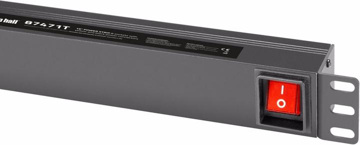 Image du produit Adam Hall 87471 T 19" Distributeur de courant (8 x, CEE 7/7, 2 m)