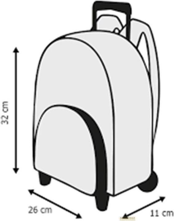 Immagine prodotto Vadobag Zaino trolley DISNEY STITCH con immagine in 3D - Zaino per bambini | Scuola | Asilo - Imbottito