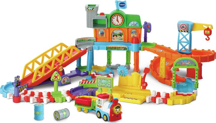 Image du produit VTech Tchou Tchou Bolides - Maxi circuit train twist (+ Benjamin train malin)