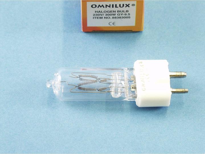 Produktbild Omnilux 230V/300W GY-9,5 180h (300 W)