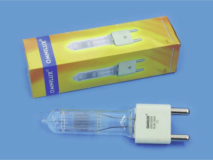 Image du produit Omnilux 230V/2000W G-38 300h 3200K (2000 W, G38)