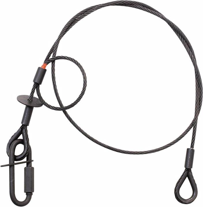 Actual product image Saveking Safety rope 4x1000 black